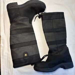 Dublin Ladies Riverboots III Black Leather Size 9